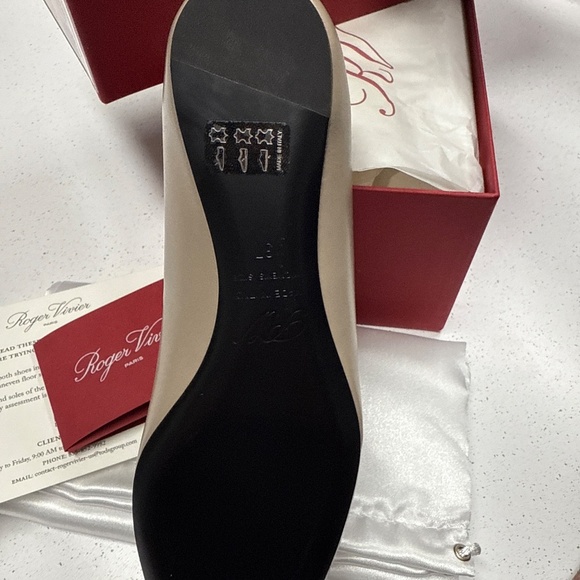 Roger Vivier Ballet Quadrata Trompette size 37/ US 7 - Picture 4 of 6